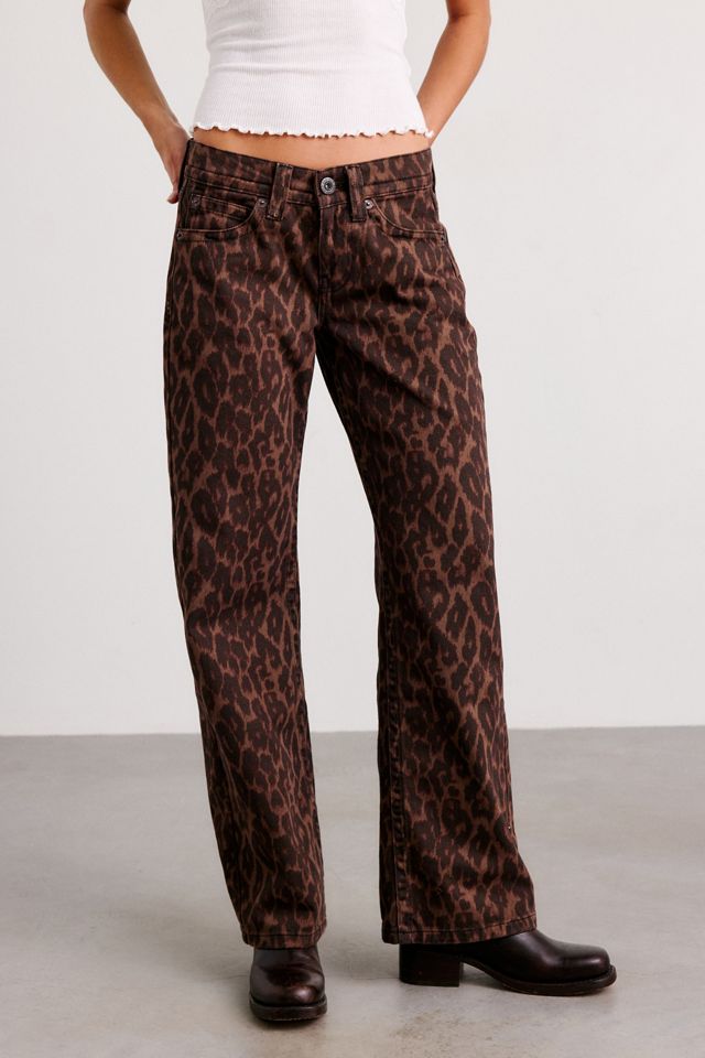 BDG Kayla Printed Low-Rise Jeans #1