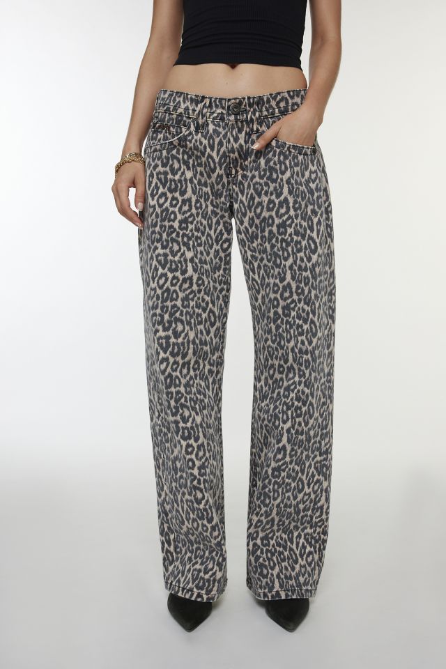 BDG Kayla Printed Low-Rise Jean #1