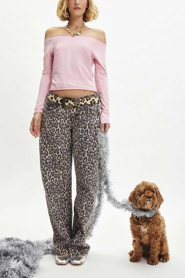 BDG Kayla Printed Low-Rise Jean #5
