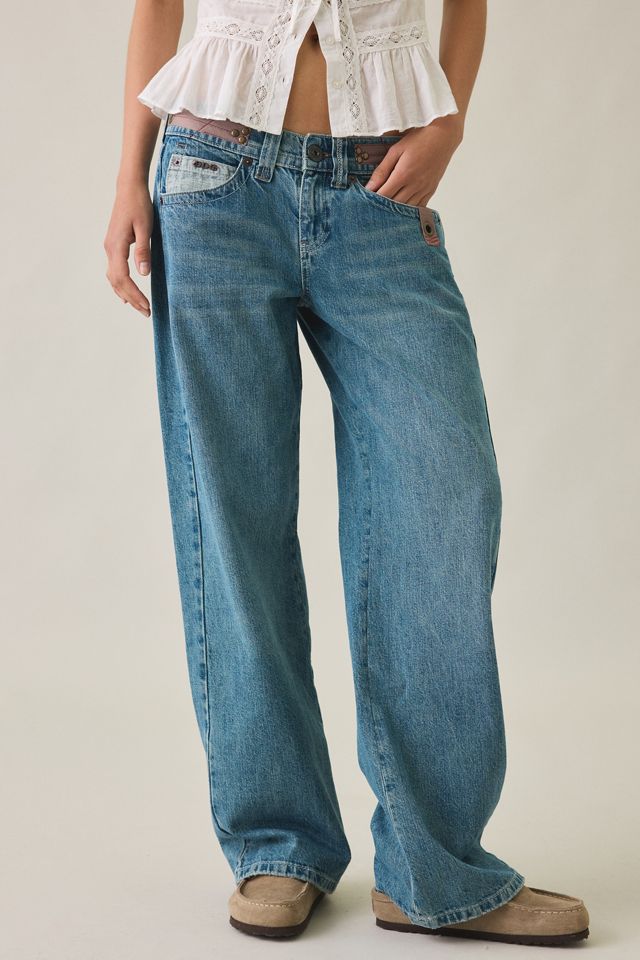 BDG Kayla Printed Low-Rise Jeans #1