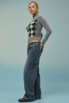 BDG Kayla Printed Low-Rise Jean