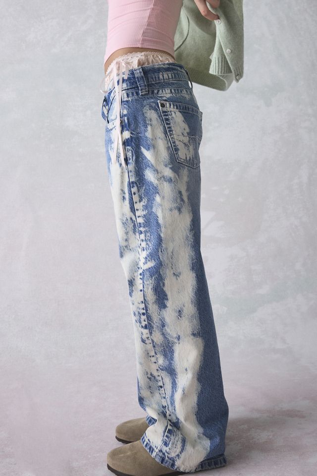 BDG Kayla Printed Low-Rise Slouchy Jean #1