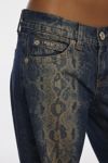 BDG Kayla Printed Low-Rise Slouchy Jean