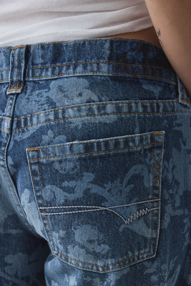 BDG Kayla Printed Low-Rise Jean #3