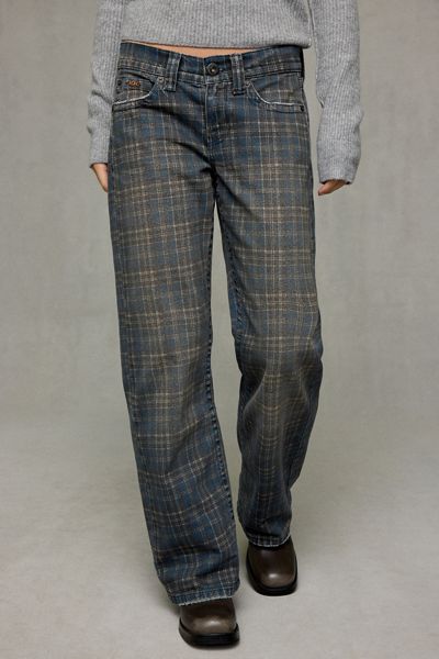 BDG Kayla Printed Low-Rise Jeans