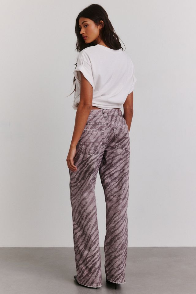 BDG Kayla Printed Low-Rise Jeans #3