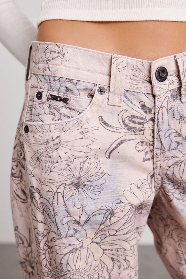 Jeans Kayla imprimés à taille basse BDG #2