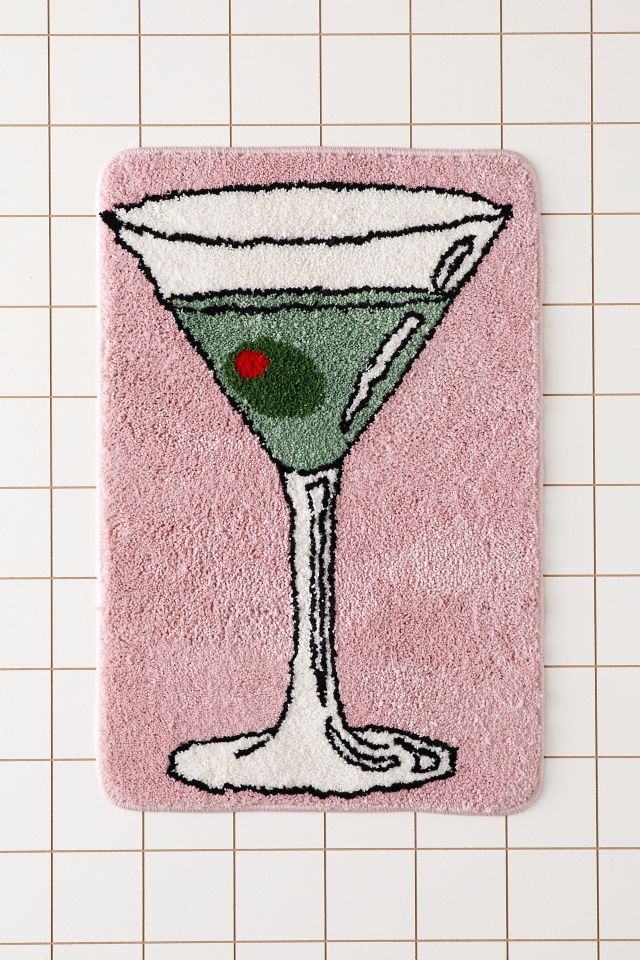 A Shop Of Things Martini Bath Mat #1