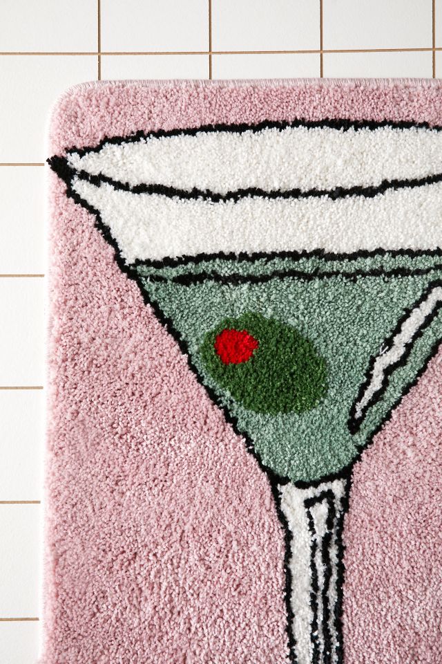 A Shop Of Things Martini Bath Mat #2