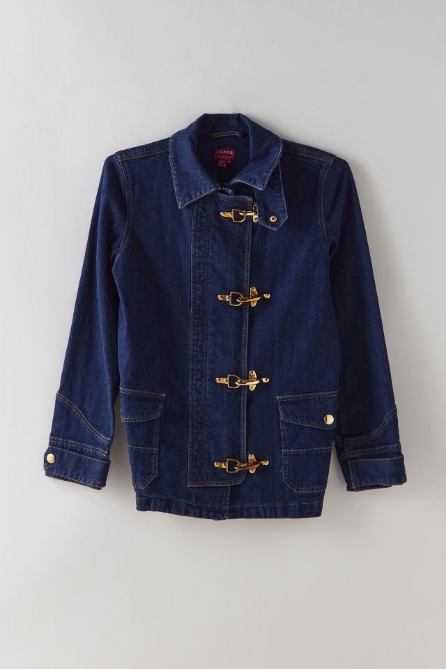 Buckle jean jacket best sale