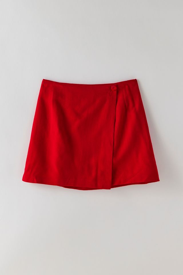 Urban Renewal Vintage Wrap Mini Skirt Urban Outfitters