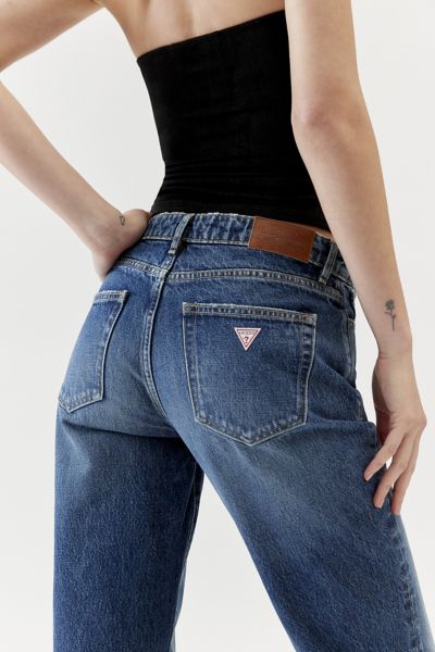 GUESS JEANS G08 Mid Rise Straight Jean