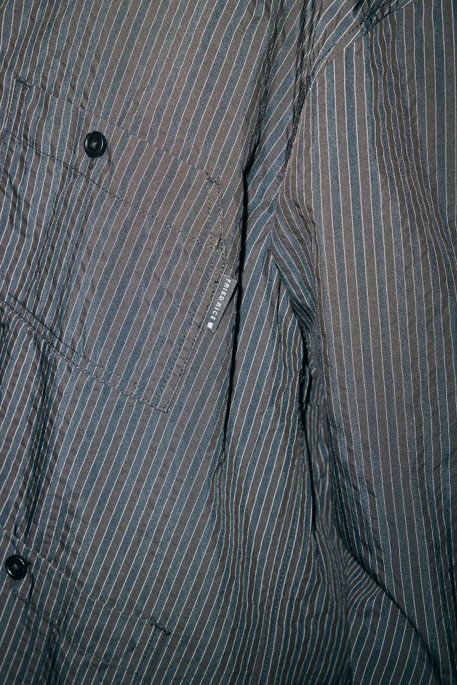 FRIED RICE Seersucker Overshirt #4