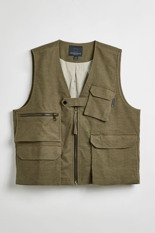 Frayed Edge Cargo Vest main image 0