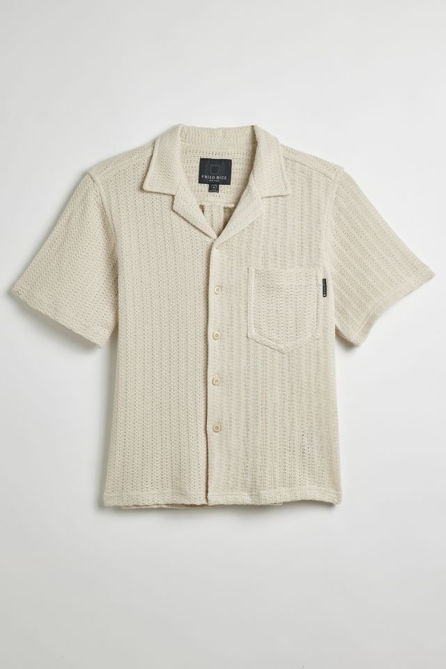 Chemise à Manches Courtes en Tricot Lâche FRIED RICE #1