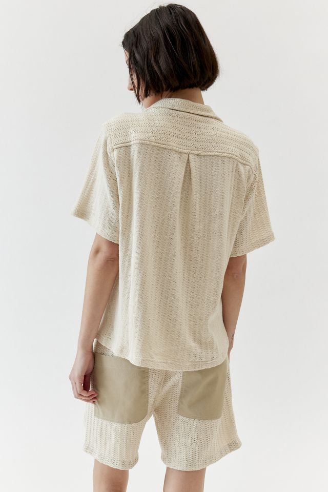 Chemise à Manches Courtes en Tricot Lâche FRIED RICE #4