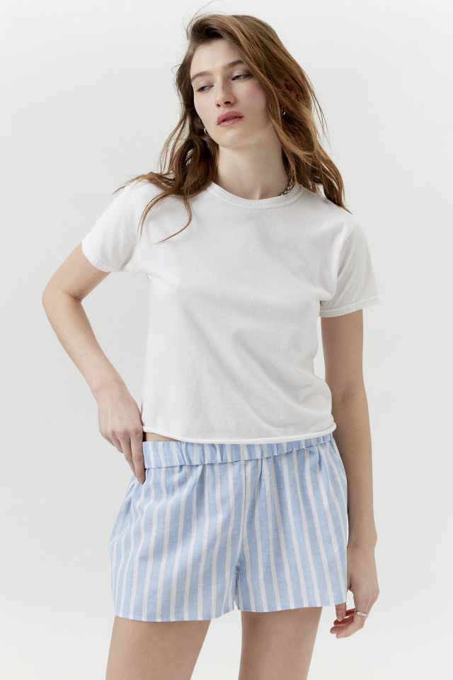 Urban Renewal Remnants Striped Rollover Boxer Short #1