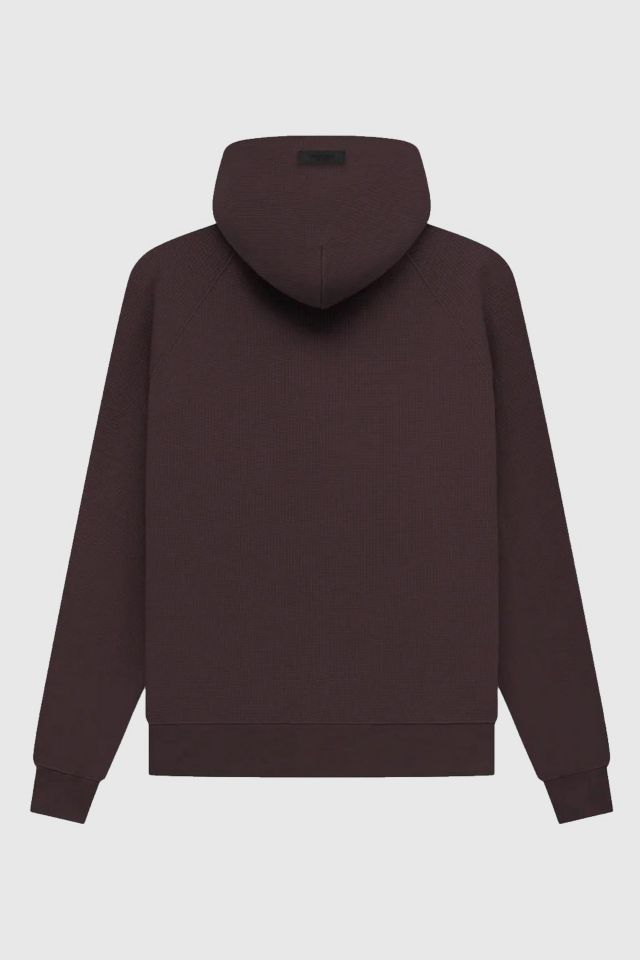 Fear of God Essentials Waffle Raglan Hoodie #1