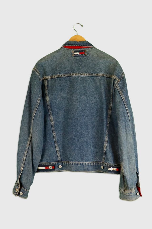 Tommy jeans 90s outlet logo denim jacket