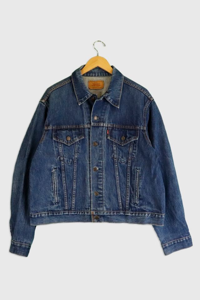 Vintage Levi’s® Dark Denim Jacket Urban Outfitters