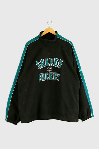 Vintage NHL San Jose Sharks Quarter Zip Fleece | Urban Outfitters