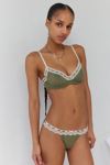 Out From Under Sia Mesh Thong