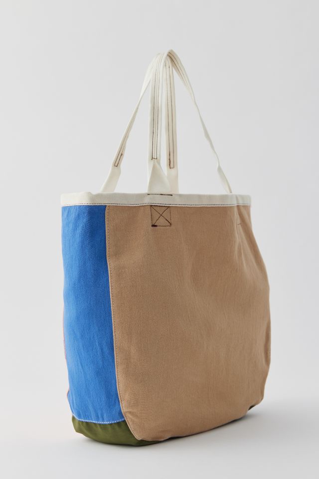 Urban Renewal Remade Pieced Colorblock Tote Bag | Urban Outfitters