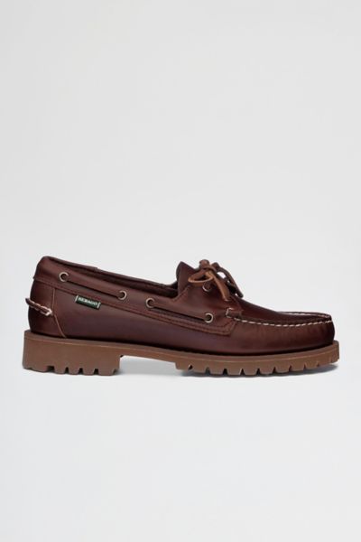 Sebago Ranger Waxy Lug Sole Boat Shoe In Brown, Men's At Urban Outfitters