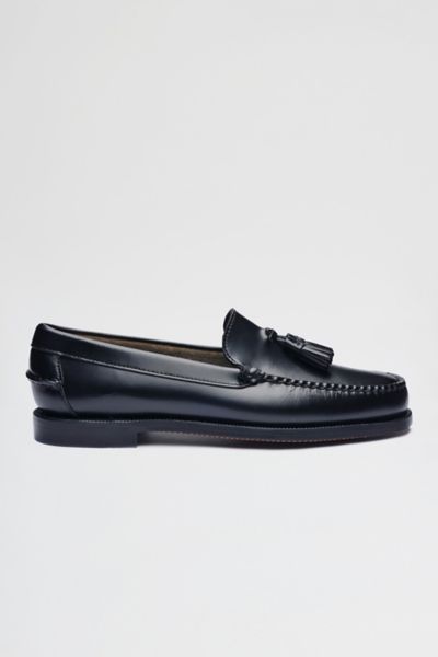 Sebago Classic Will Tassle Loafer In Black, Women's At Urban Outfitters