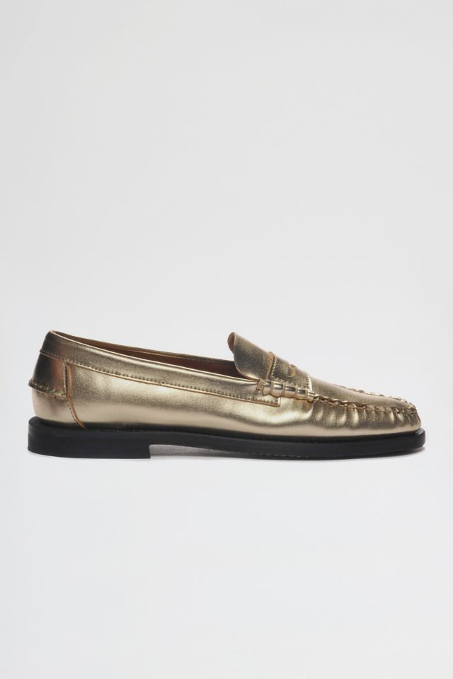 Sebago Dan Met Metallic Loafer | Urban Outfitters