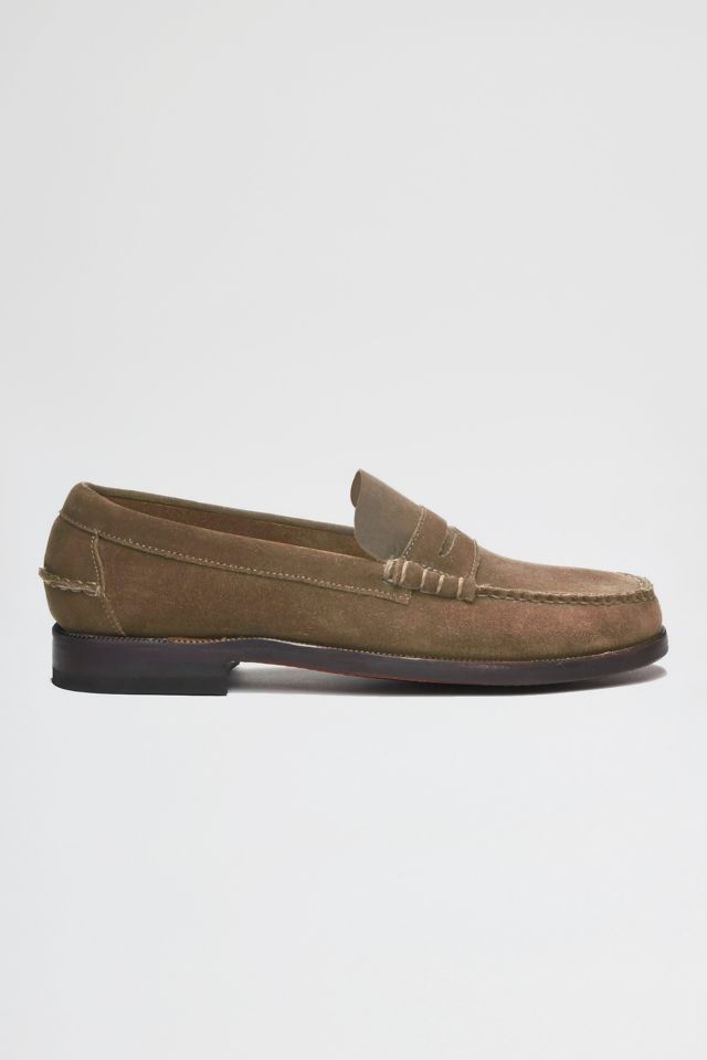 Sebago Alain Textured Suede Loafer Urban Outfitters