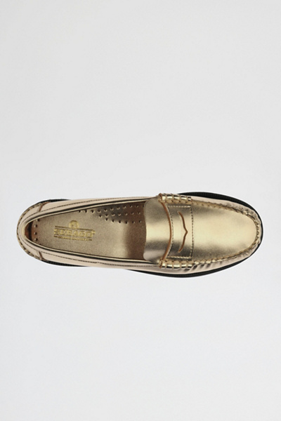 Sebago Dan Met Metallic Loafer