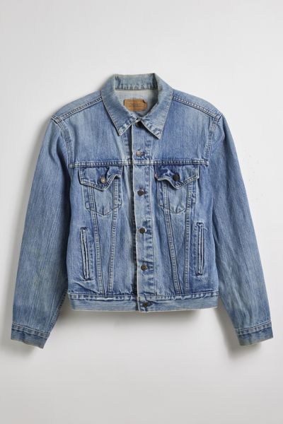 Retro jean hot sale jacket