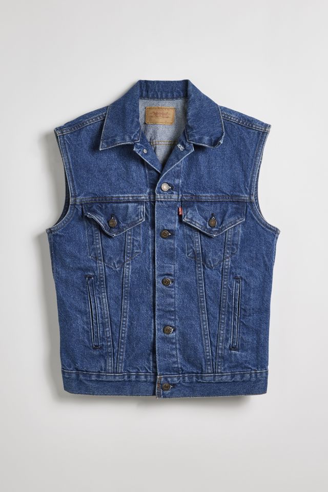 Denim vest outlet mens