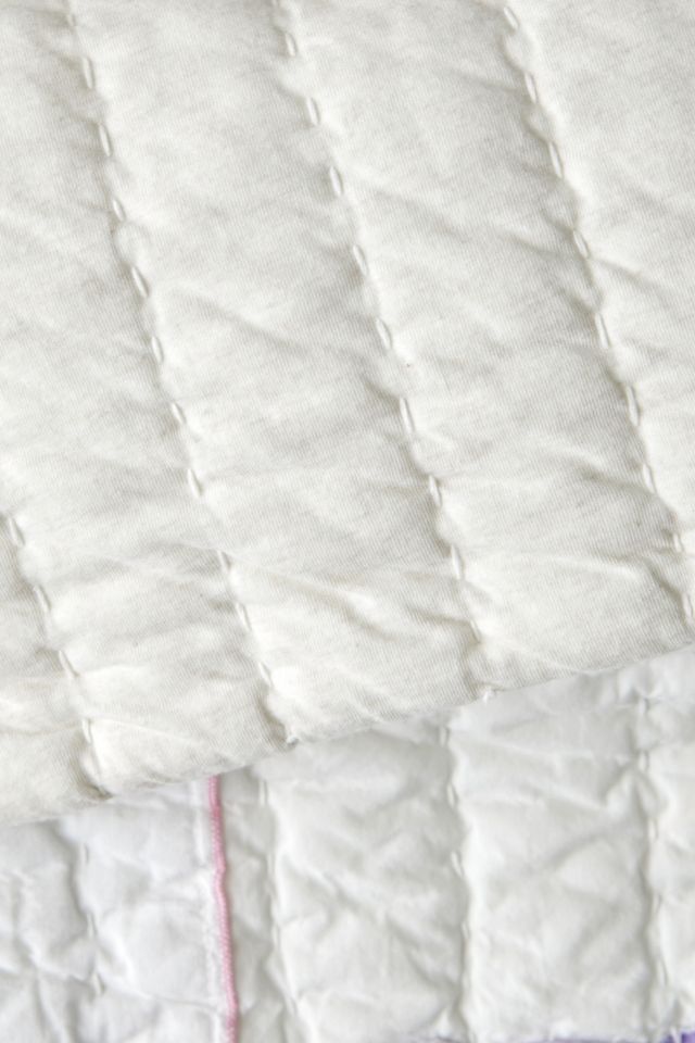 Urban Renewal Remnants Hankie Quilted Throw Blanket #2
