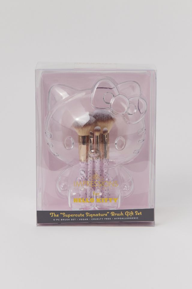 Impressions Vanity Co. Sanrio Hello Kitty Supercute Signature 6-Piece Brush & Holder Set #2
