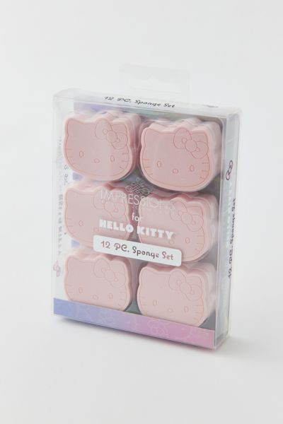 Impressions Vanity Co. Sanrio Hello Kitty 12-Piece Makeup Sponge Set