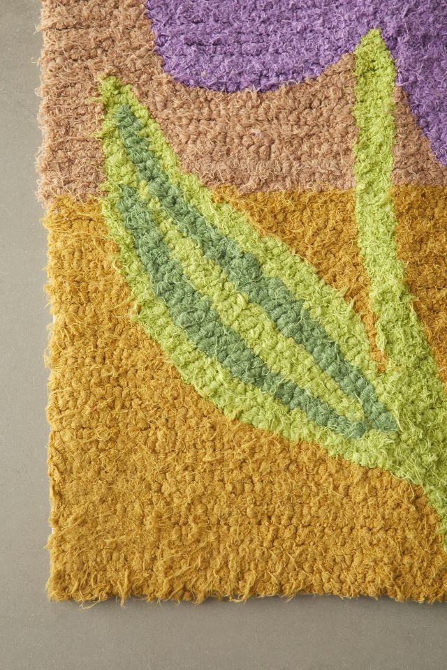 Ainsley Flower Tufted Shag Rug #2