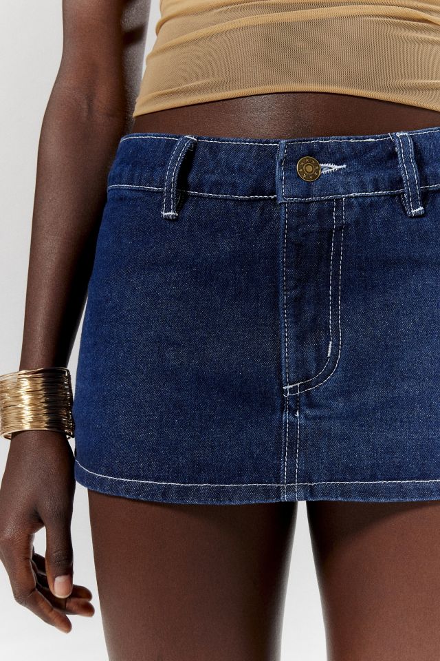 Lioness Rhode Denim Micro Mini Skirt #1