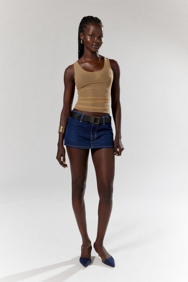 Lioness Rhode Denim Micro Mini Skirt #2