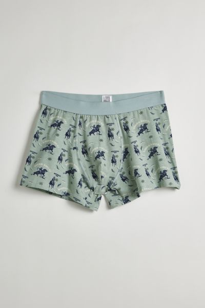 Shop Urban Outfitters Arizona Rodeo Boxer Brief In Olive, Men's At