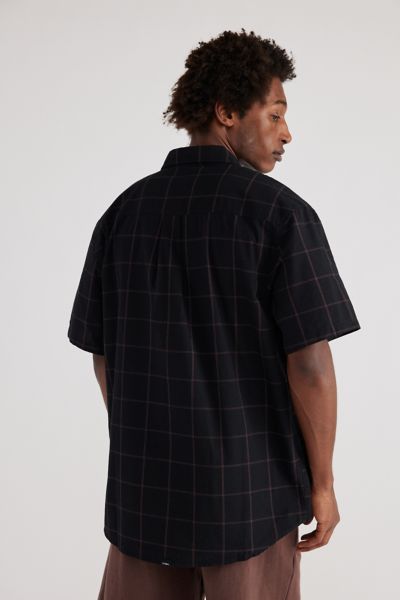 THRILLS Higher Magic Check Short Sleeve Button-Down Shirt