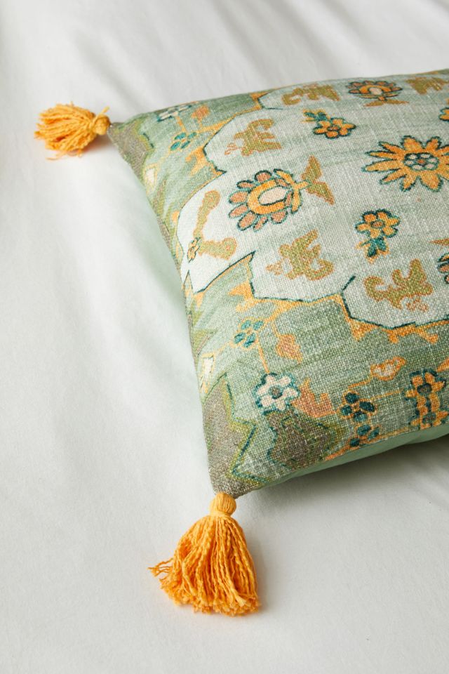 Delilah Rug Throw Pillow #2