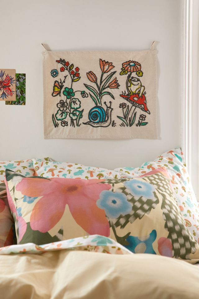 Garden Friends Embroidered Tapestry Urban Outfitters Canada