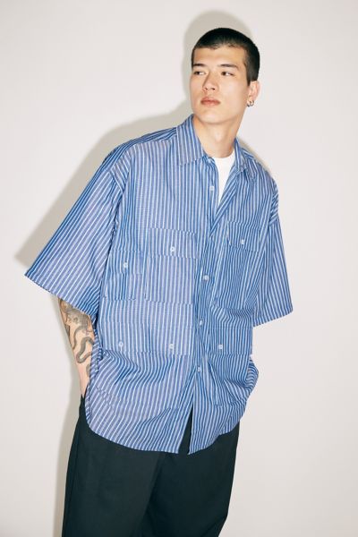 AJOBYAJO Fisherman Stripe Shirt