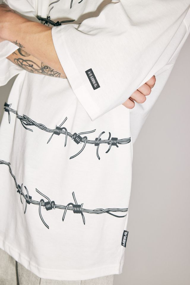 AJOBYAJO Barbed Wire Tee #4