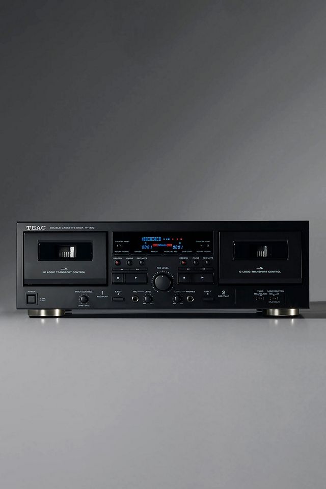 TEAC W-1200 Dual Cassette Player and Recorder | Urban Outfitters