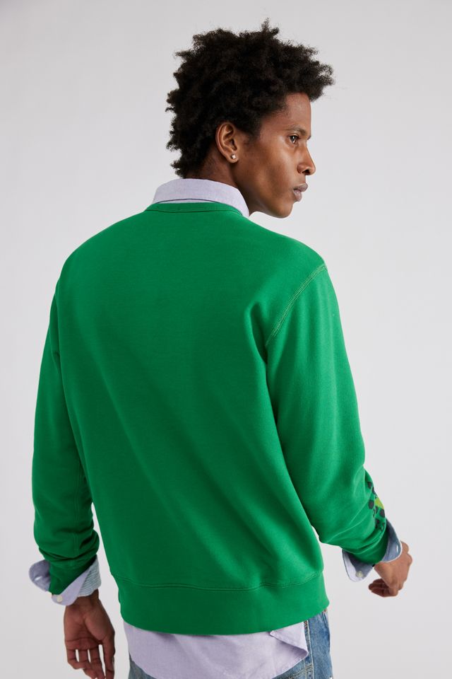 Polo Ralph Lauren PEACE LOVE スウェット 起毛 XS Peace Love Polo Waffle-Knit Crewneck