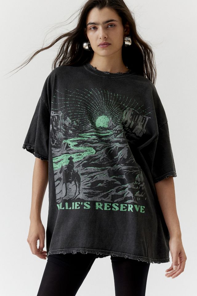 Willie's Reserve Cowboy Distressed Tee #1