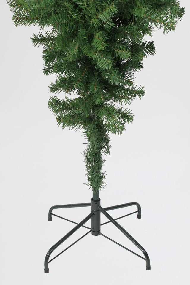 Medium Upside Down Artificial Spruce Christmas Tree #1